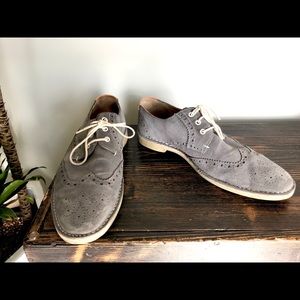 Ted Baker Suede Wingtip Derby